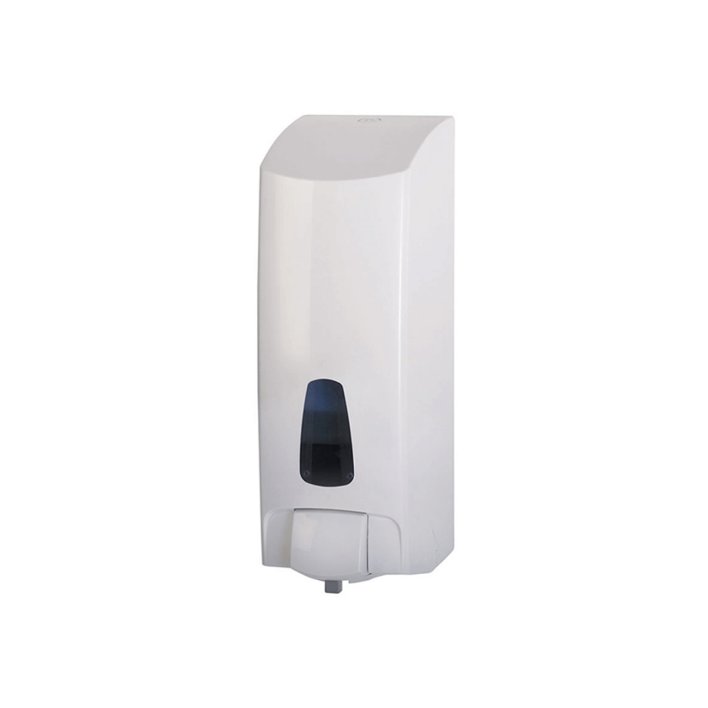 1Lt, Cartridge, White Foam Hand Soap Dispenser with Universal Key
